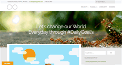 Desktop Screenshot of dailygoal.org